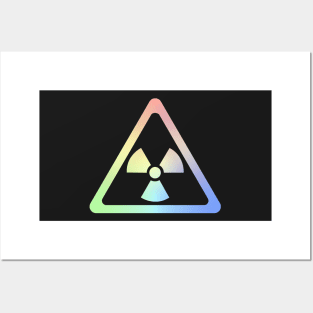 Radioactive Symbol Warning Sign - Triangular Posters and Art